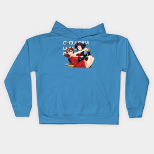 Domon x Rain G-Gundam Last Episode Kids Hoodie